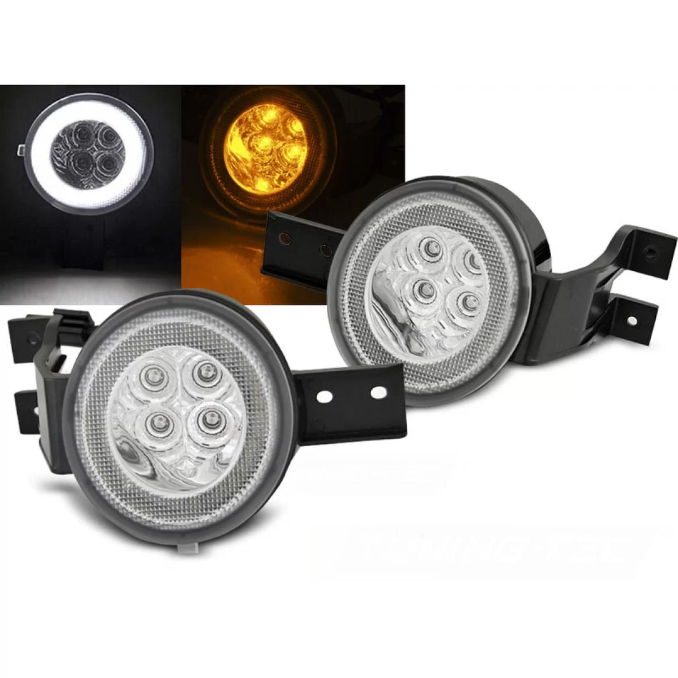 Frecce Anteriori Bianche per Mini Cooper R50 R52 R53 01-06
