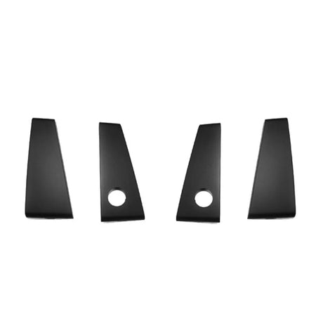Griglia Anteriore Honeycomb Cromato Nero RS4 Look per Audi A4 B7 04-07