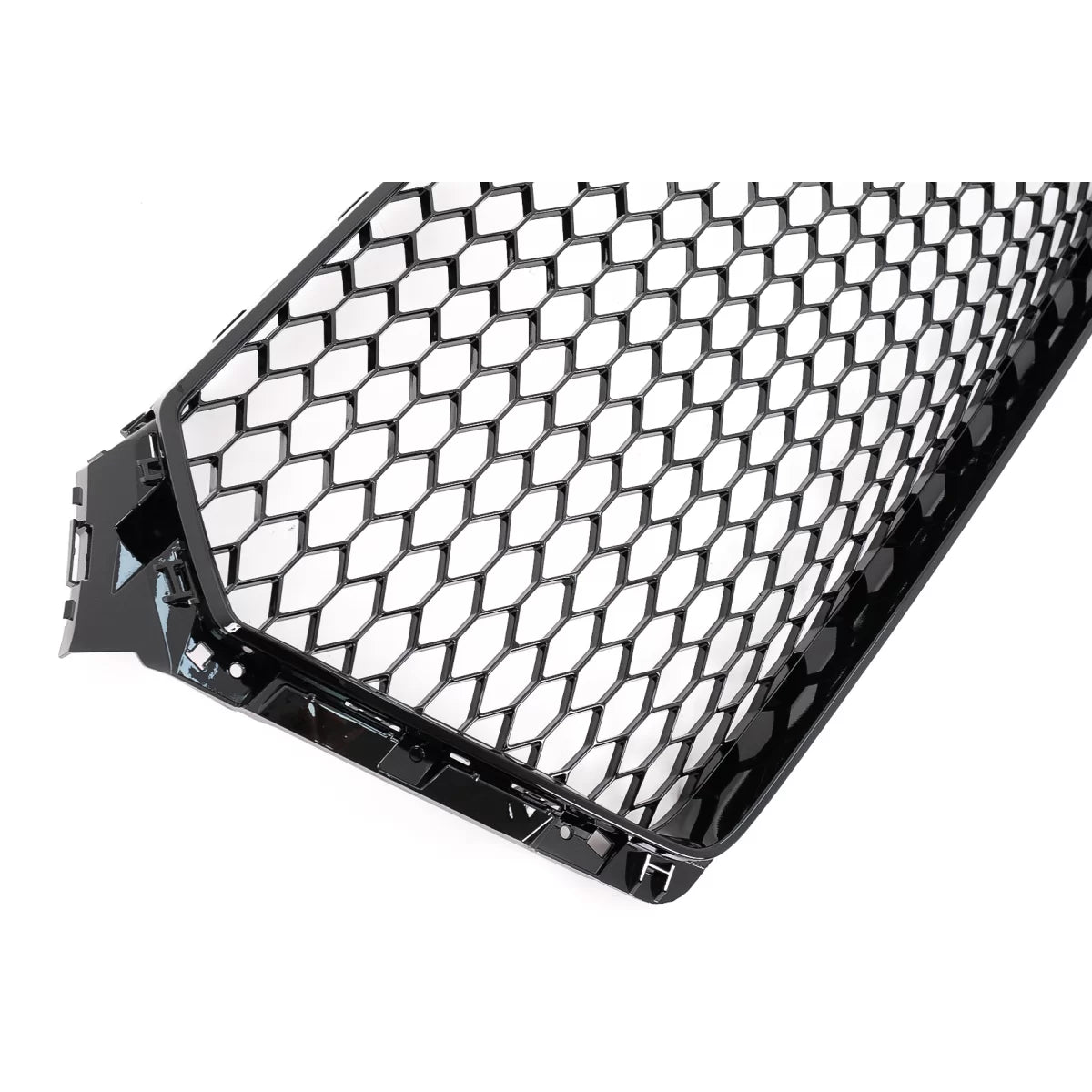 Griglia Anteriore Lucida Nera RS Design per Audi A4 B9 8W 2016-2018