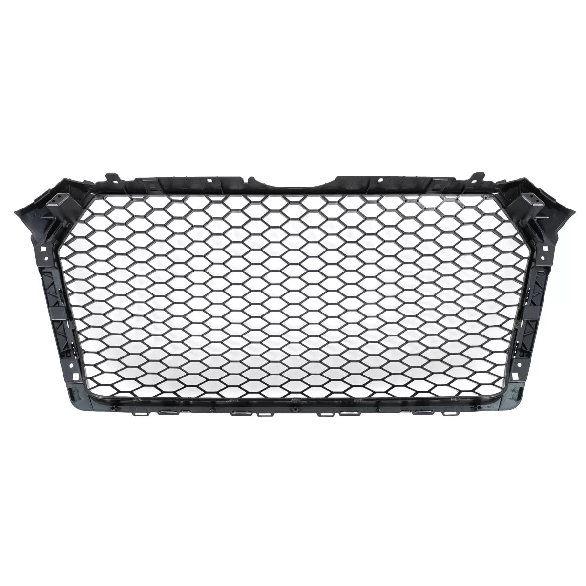 Griglia Anteriore Lucida Nera RS Design per Audi A4 B9 8W 2016-2018