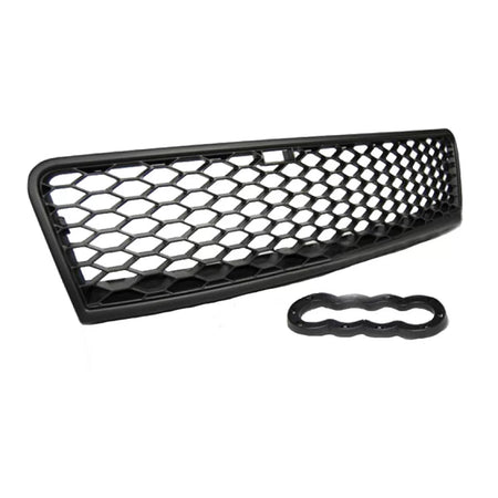 Griglia Anteriore Nido D'ape RS6 Look Nero Opaco per Audi A6 4B C5 01-04
