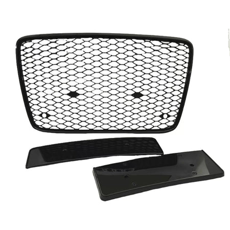 Griglia Anteriore Nido D'ape Nero RSQ7 Look per Audi Q7 4L 05-15