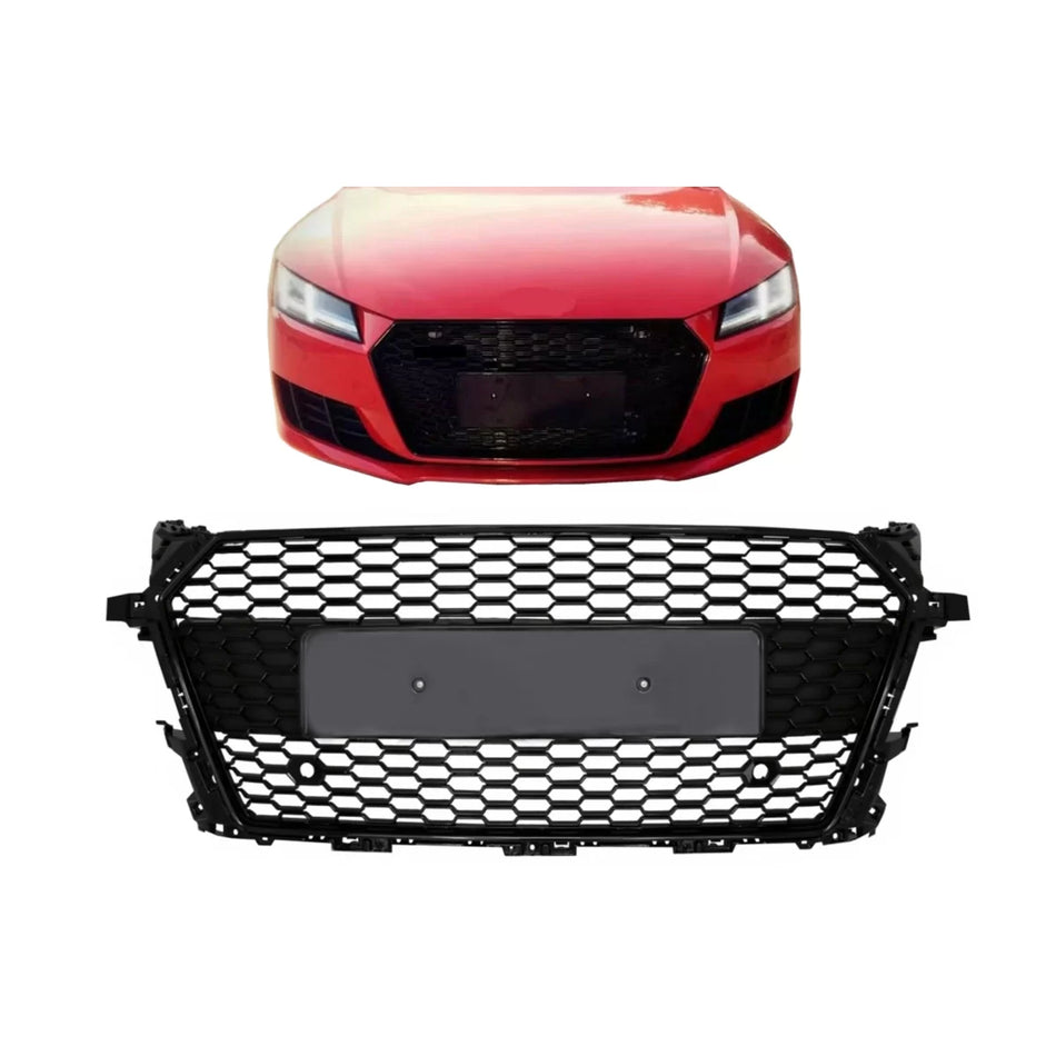 Griglia Anteriore Nera RS Design per Audi Tt Fv 8S 2015-2017