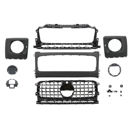 Griglia Anteriore con Coprifari Panamericana per Mercedes Classe G W463A W464