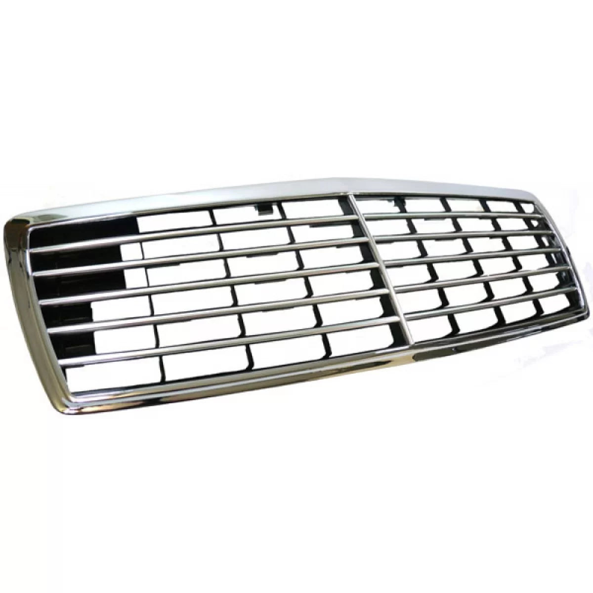 Griglia Anteriore Cromata Nera per Mercedes Classe C W202 Avantgarde 93-01