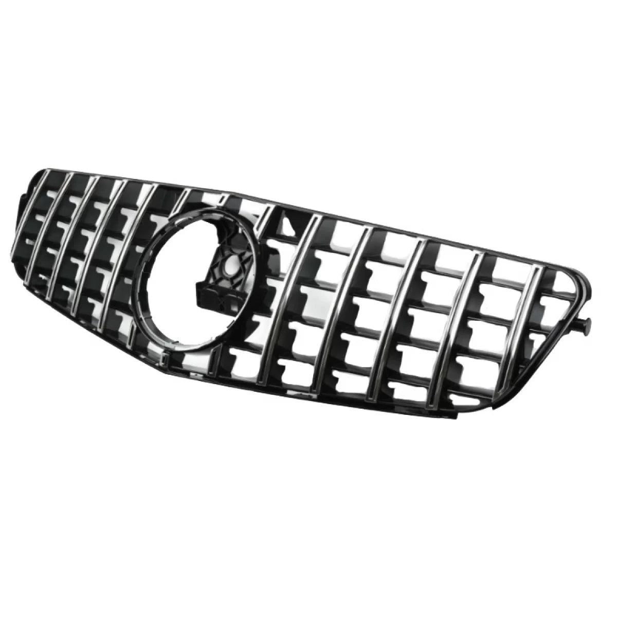 Griglia Anteriore Panamericana Nero Cromato per Mercedes Classe C W204 07-14
