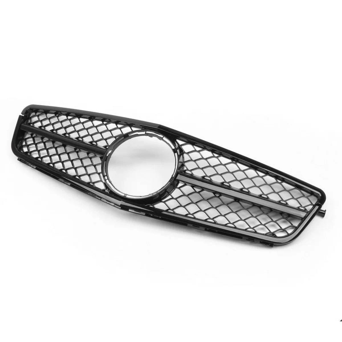 Griglia Anteriore Singola Lucida Nera Design C63 per Mercedes Classe C W204