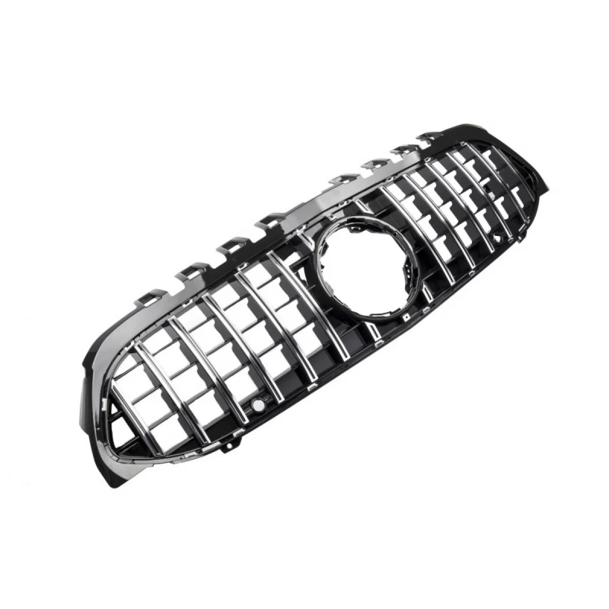Griglia Anteriore Panamericana Nero Cromo per Mercedes Classe A W177 18+ GT