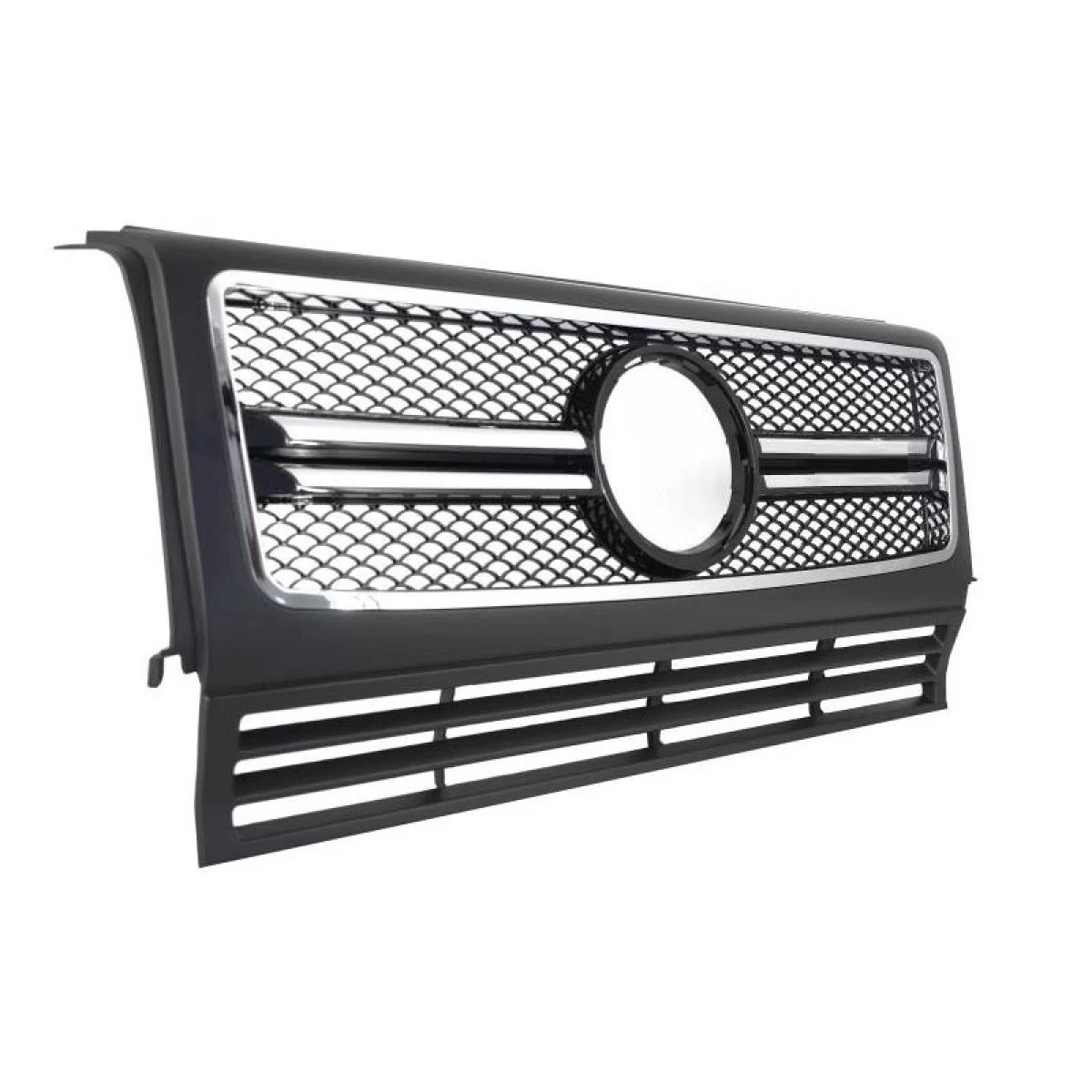 Griglia Anteriore Nera Cromata Design G55/g65 per Mercedes Classe G W461 W463