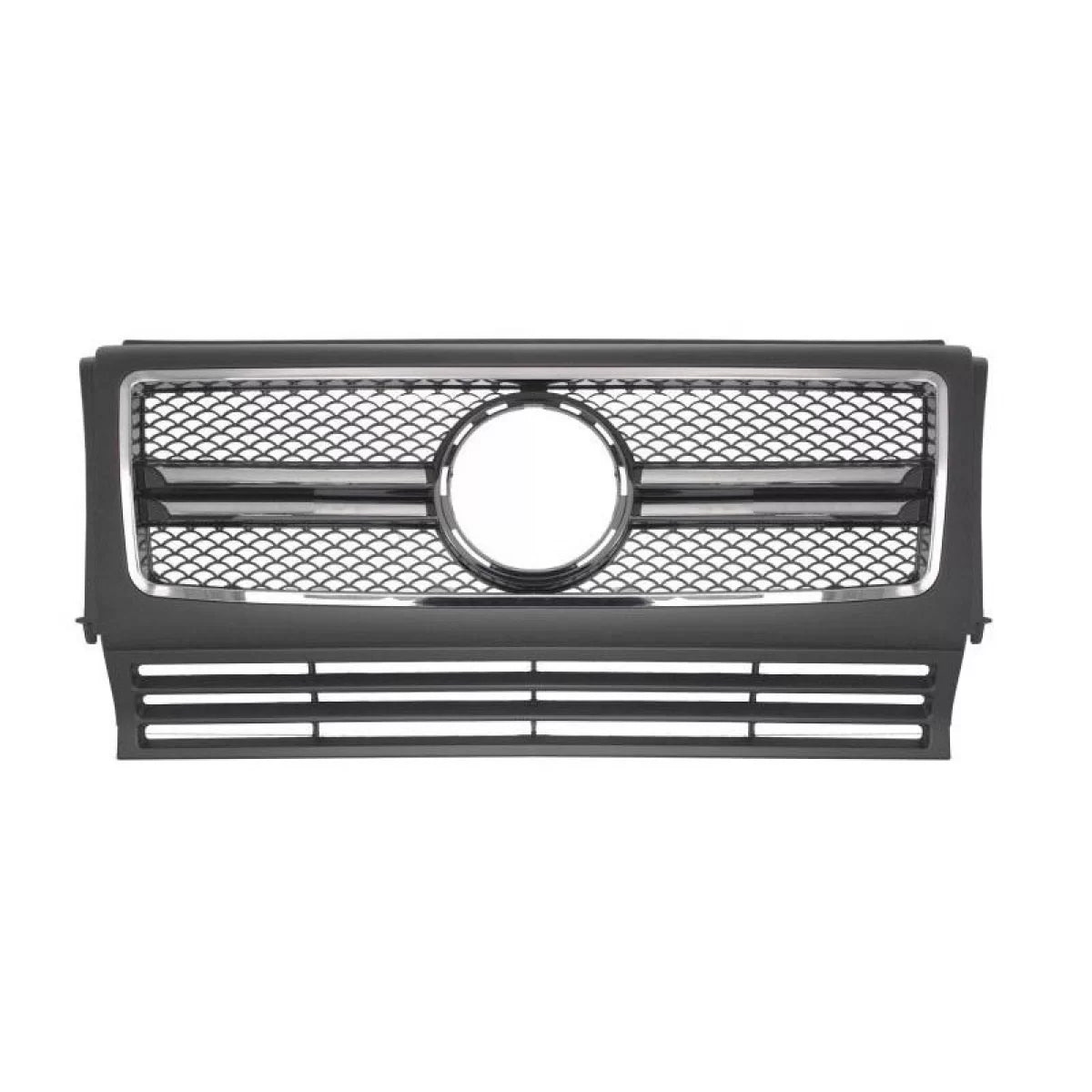 Griglia Anteriore Nera Cromata Design G55/g65 per Mercedes Classe G W461 W463