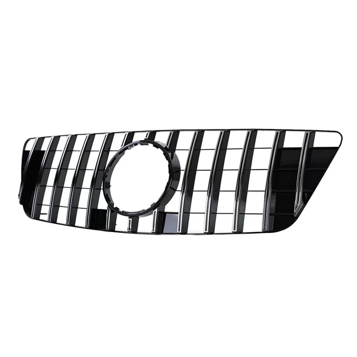 Griglia Anteriore Panamericana Nera Cromo per Mercedes ml W164 08-11