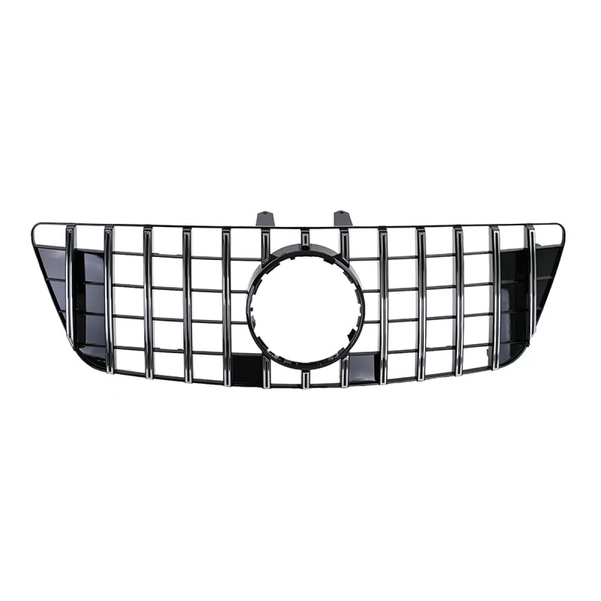 Griglia Anteriore Panamericana Nera Cromo per Mercedes ml W164 08-11