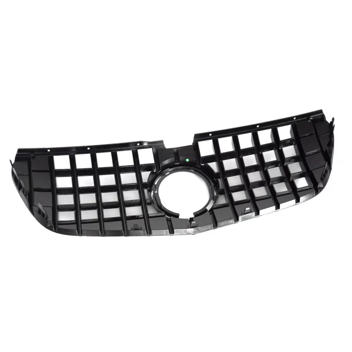 Griglia Anteriore Panamericana Nera Cromata per Mercedes Vito W447 Facelift