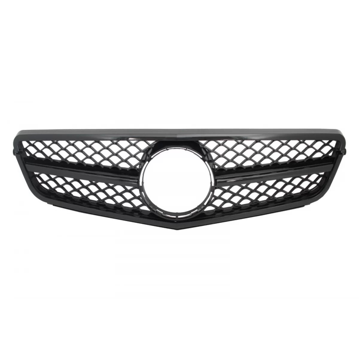 Griglia Anteriore Sport Nero Lucido per Mercedes Classe C W204 2007-2014