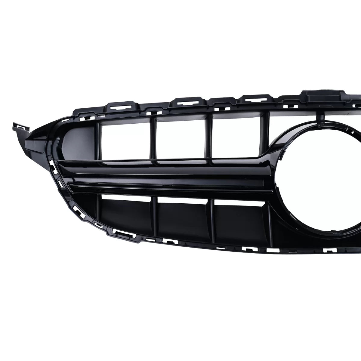 Griglia Anteriore Nera Senza Camera per Mercedes Classe C W205 S205 A205