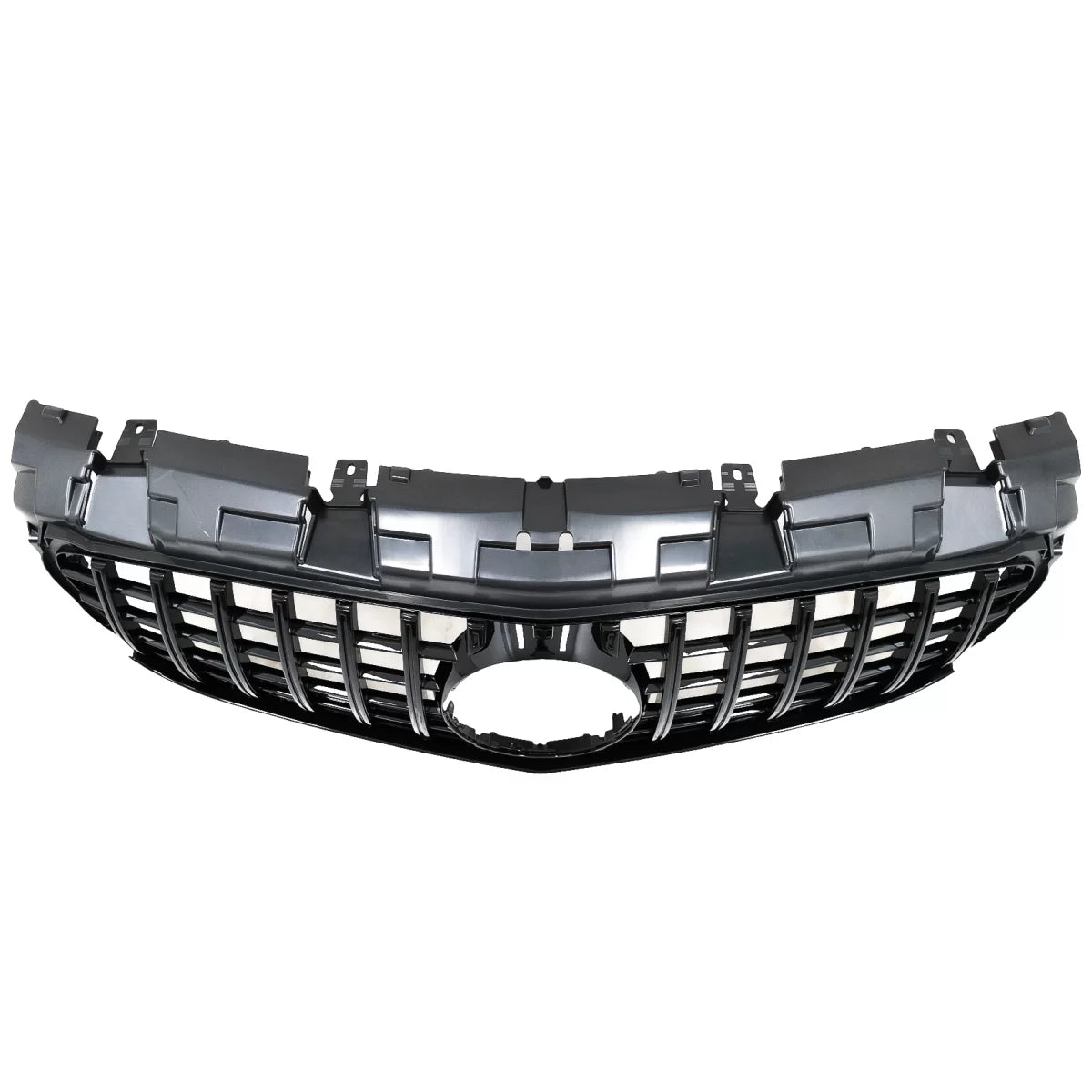 Griglia Anteriore Panamericana Nero Lucido per Mercedes Slc R172 Facelift