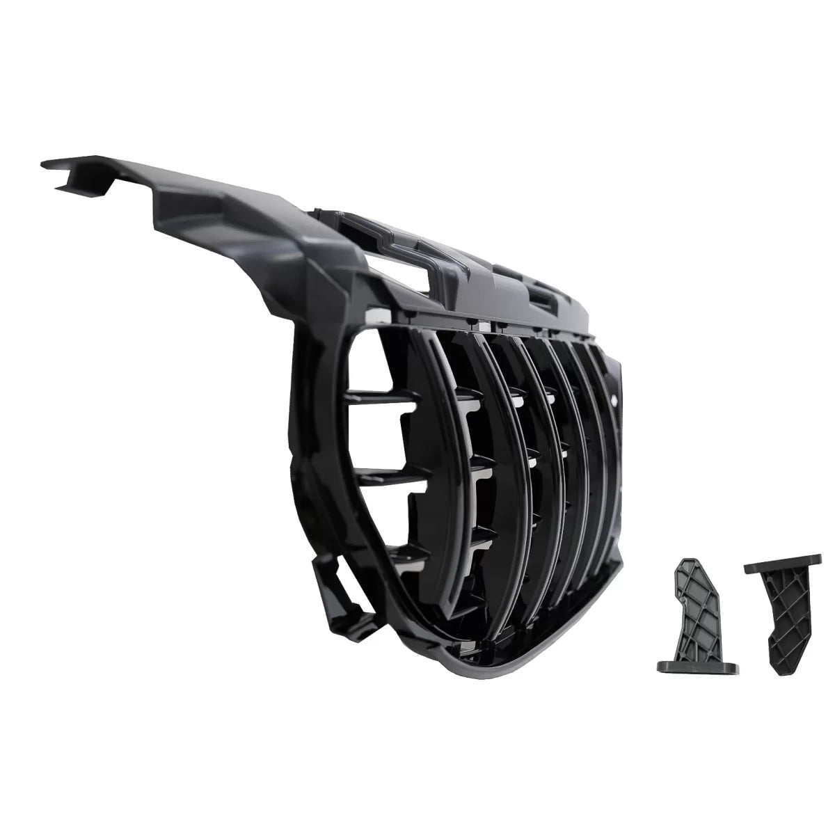 Griglia Anteriore Panamericana Nero Lucido per Mercedes Slc R172 Facelift