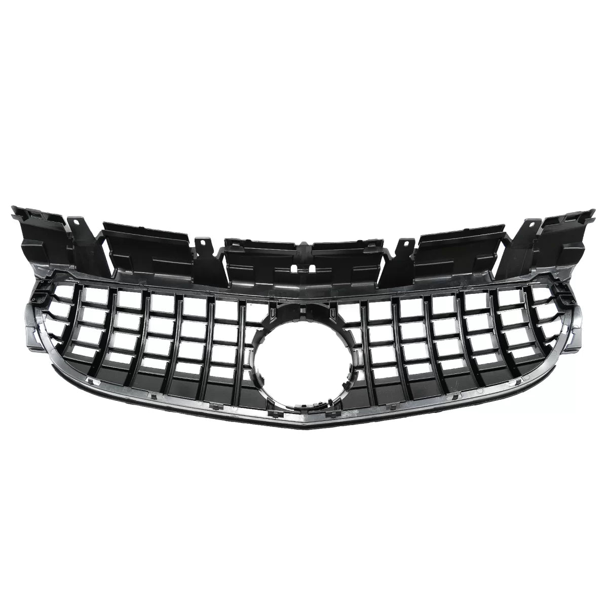 Griglia Anteriore Panamericana Nero Lucido per Mercedes Slc R172 Facelift