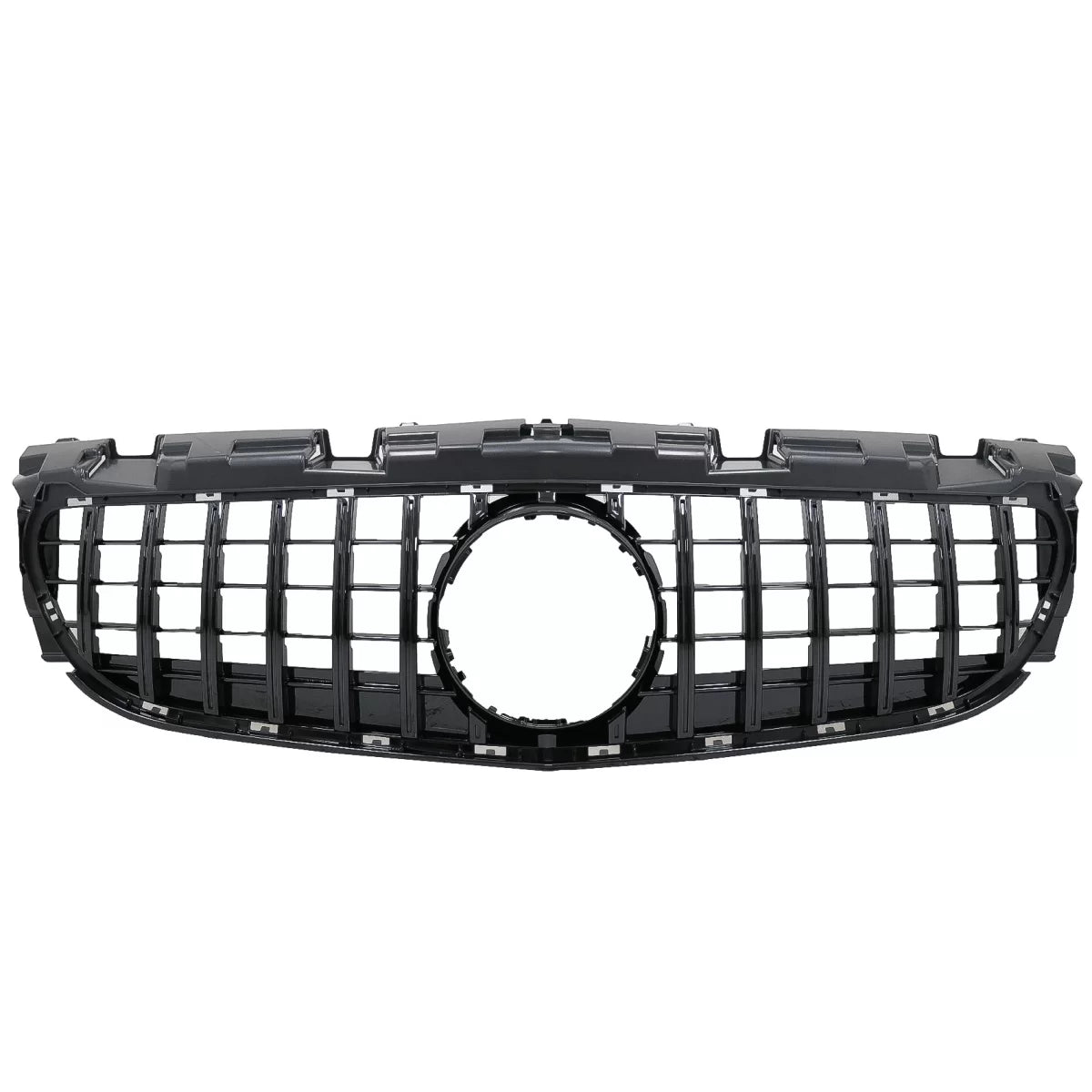 Griglia Anteriore Panamericana Nero Lucido per Mercedes Slc R172 Facelift