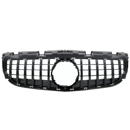 Griglia Anteriore Panamericana Nero Lucido per Mercedes Slc R172 Facelift