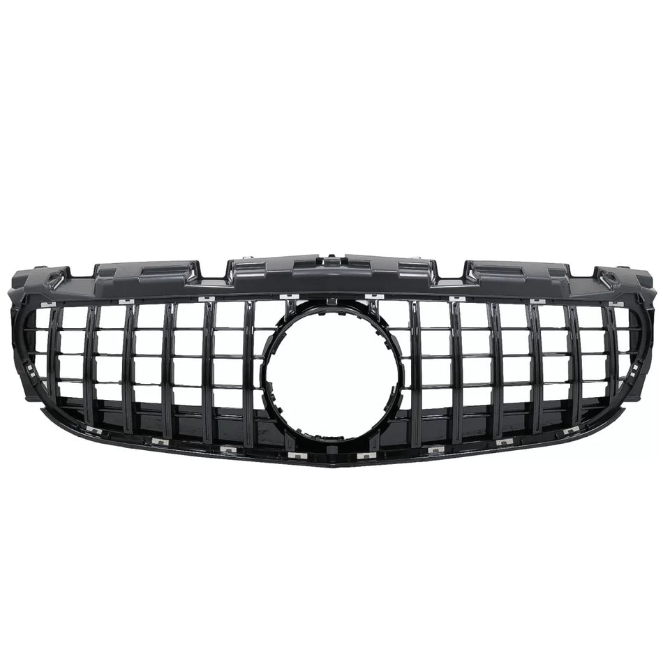 Griglia Anteriore Panamericana Nero Lucido per Mercedes Slc R172 Facelift