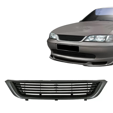 Griglia Anteriore Nera Senza Logo per Opel Vectra B 95-99