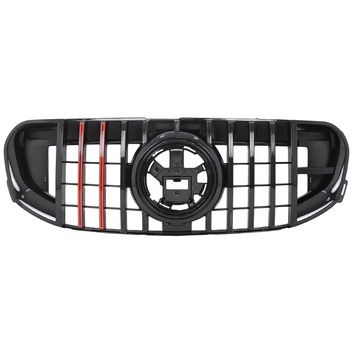 Griglia Anteriore con Inserto Rosso per Mercedes GLS X167 2019-2023