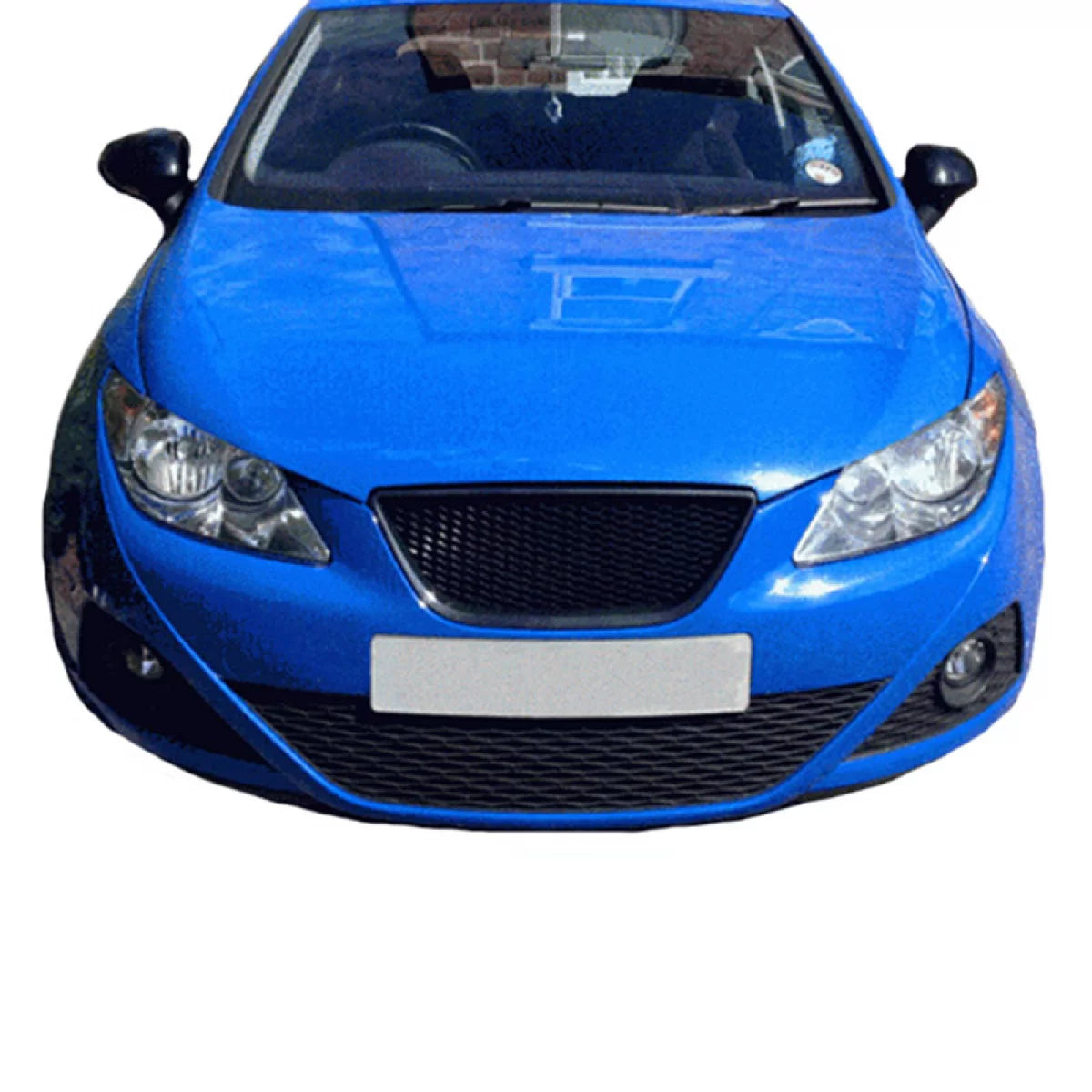 Griglia Anteriore Nido D'ape Nero per Seat Ibiza 6J 08-12