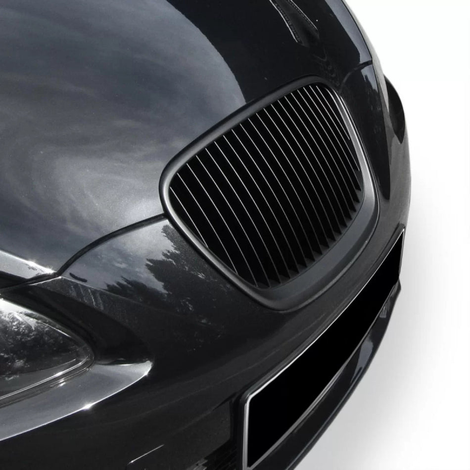 Griglia Anteriore Nera Senza Logo per Seat Leon 1P Altea 09-13