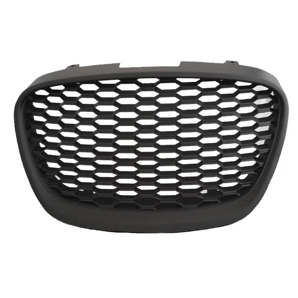 Griglia Anteriore Nera Senza Logo Honeycomb per Seat Leon 1P Altea 09-13