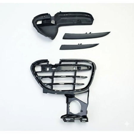 Griglia Anteriore Paraurti per Porsche Cayenne 958 92A Pre-facelift 10-14 Turbo
