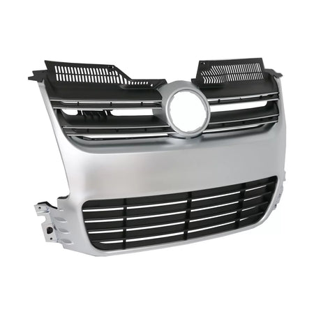 Griglia Anteriore Design R32 Alluminio Spazzolato per VW Golf 5 V 2003-2007