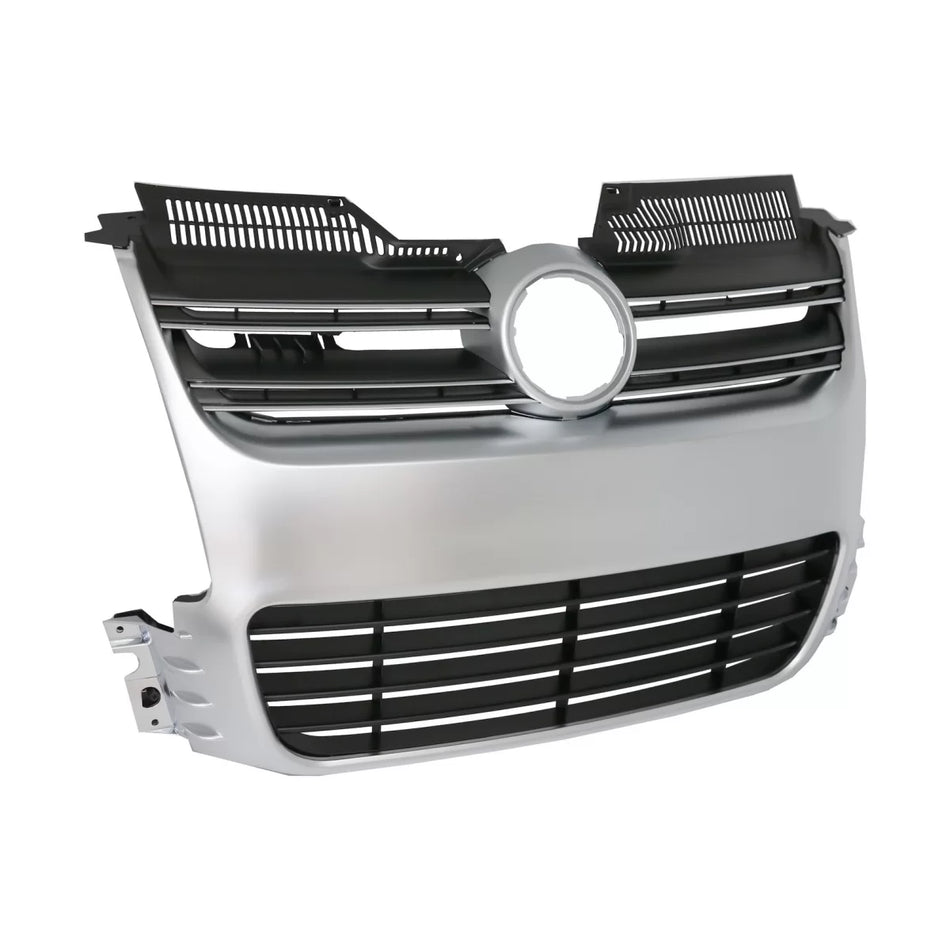 Griglia Anteriore Design R32 Alluminio Spazzolato per VW Golf 5 V 2003-2007