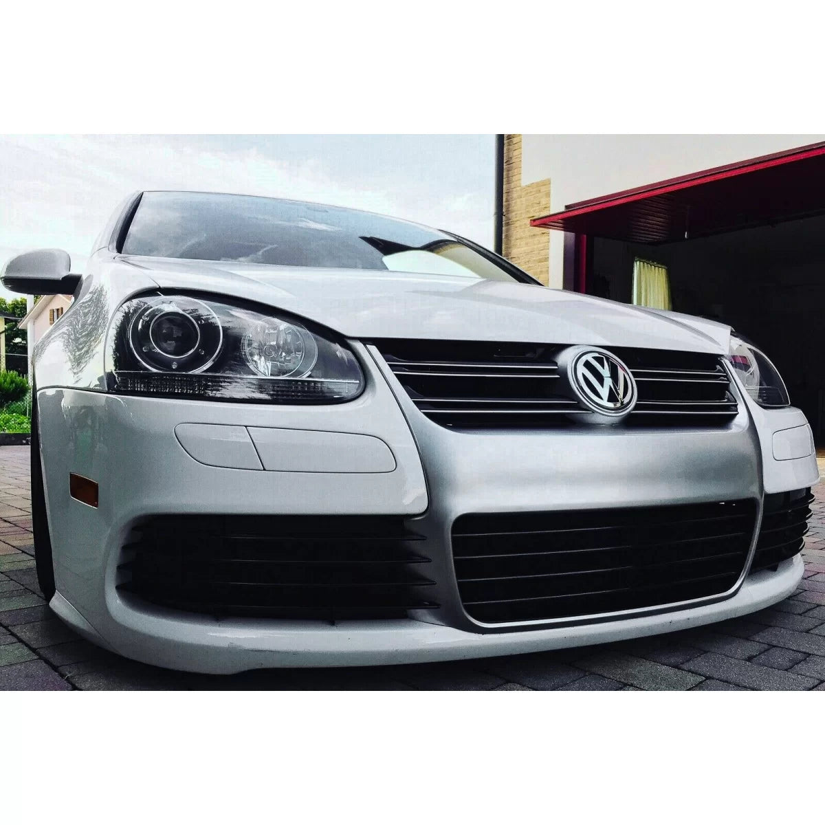 Griglia Anteriore Design R32 Alluminio Spazzolato per VW Golf 5 V 2003-2007