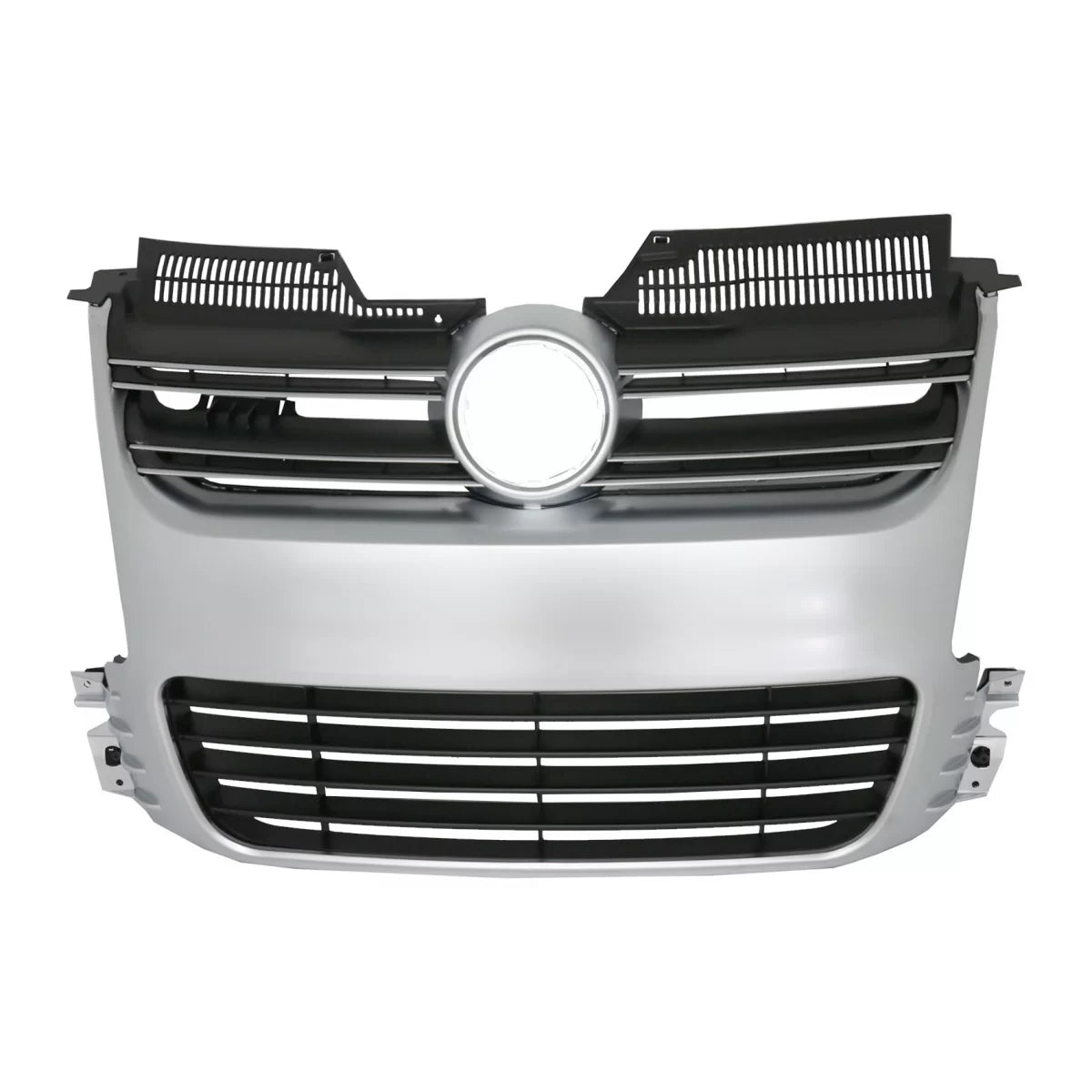 Griglia Anteriore Design R32 Alluminio Spazzolato per VW Golf 5 V 2003-2007