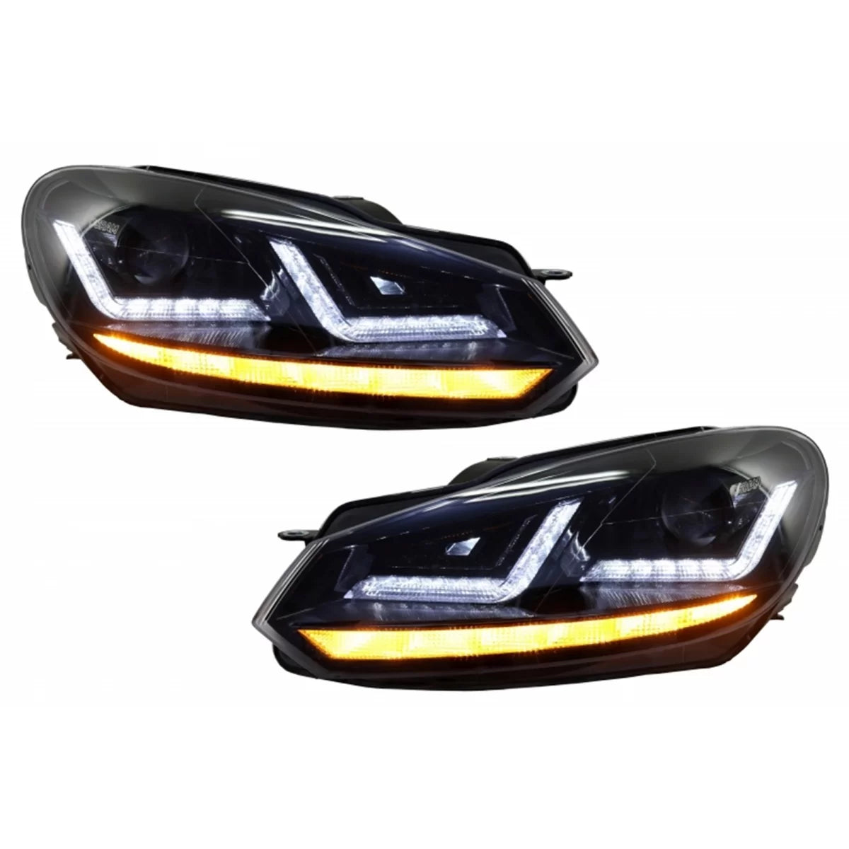 Griglia Anteriore R20 Design per Volkswagen Golf 6 Vi 2008-2012 Xenon LED