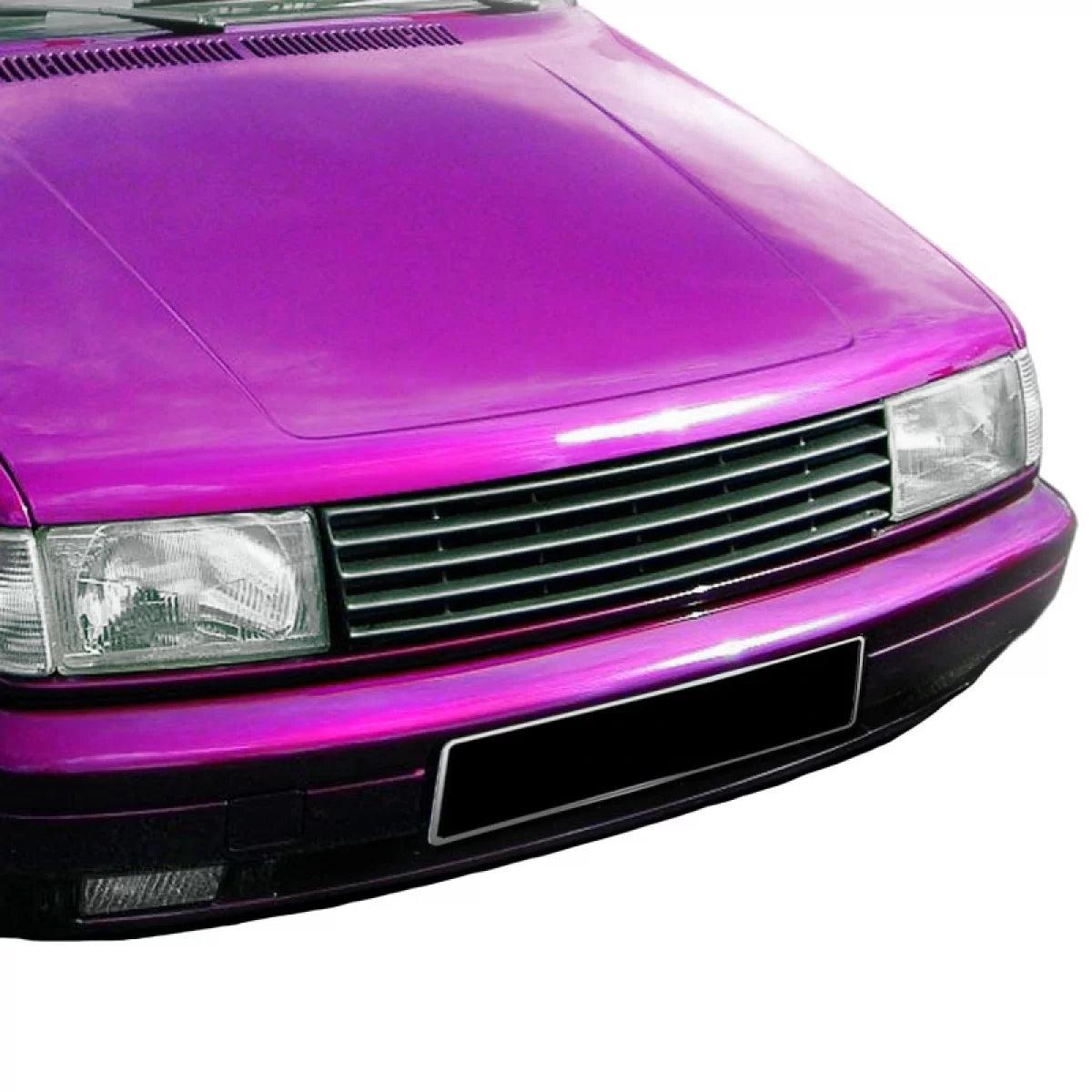 Griglia Anteriore Nera Senza Logo per Volkswagen Polo 86c 90-94