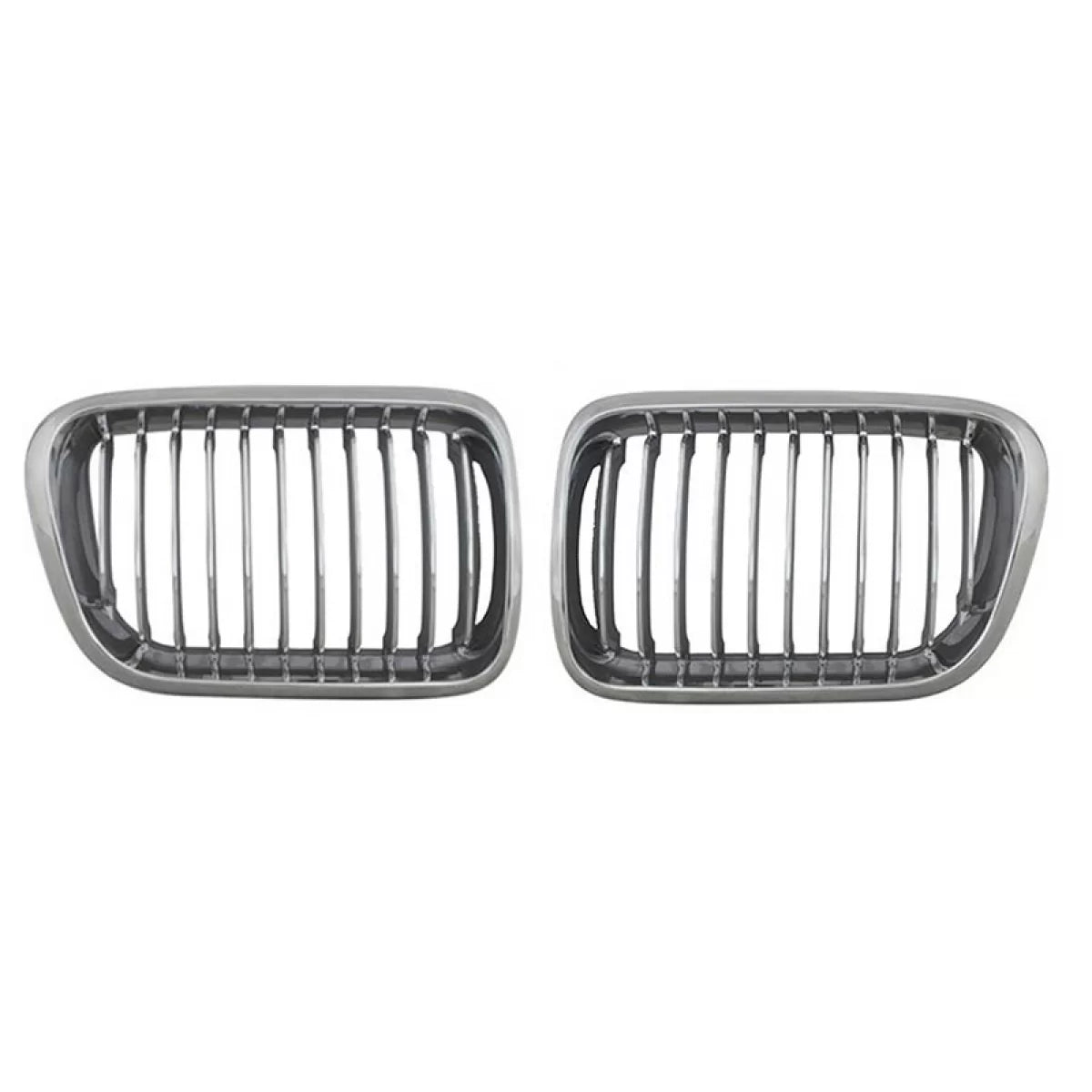 Griglia Anteriore Cromata 11 Linee 2 Pezzi per BMW 3 E36 96-99