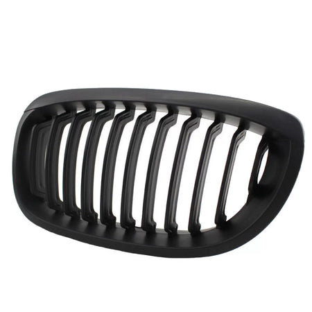 Griglia Anteriore Nera Opaca 2 Pezzi per BMW 3 E46 Coupe Cabrio 03-06
