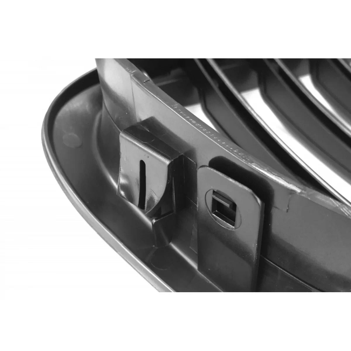 Griglia Anteriore Nera Opaca 8 Linee 2 Pezzi per BMW 3 E46 99-01 Berlina