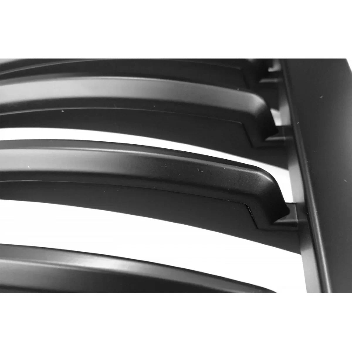 Griglia Anteriore Nera Opaca 8 Linee 2 Pezzi per BMW 3 E46 99-01 Berlina