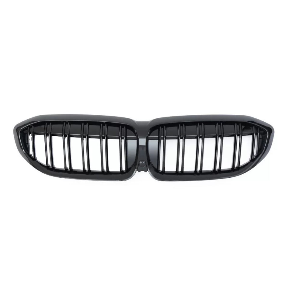 Griglia Anteriore Doppia Lucida M4 Look per BMW Serie 3 G20 G21 dal 2019