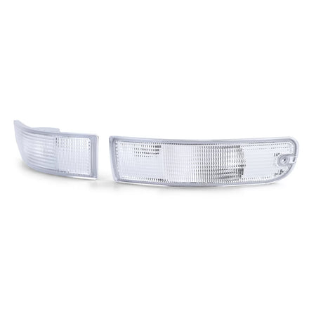 Frecce Anteriori Bianche Coppia per Porsche 911 993 1993-1997