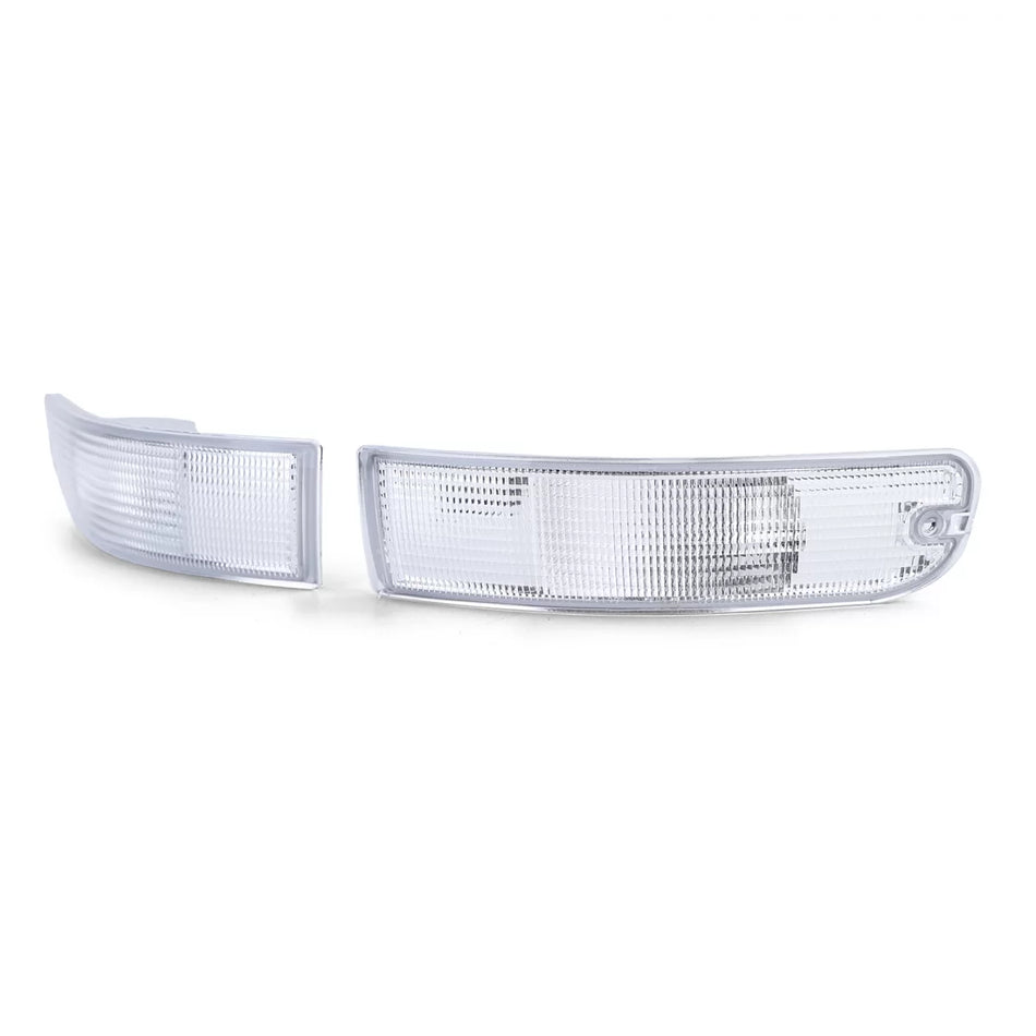 Frecce Anteriori Bianche Coppia per Porsche 911 993 1993-1997