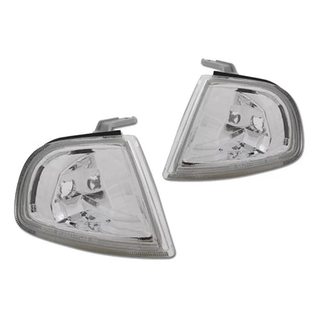 Indicatori Anteriori Cromati 2 Pezzi per Honda Prelude 92-97