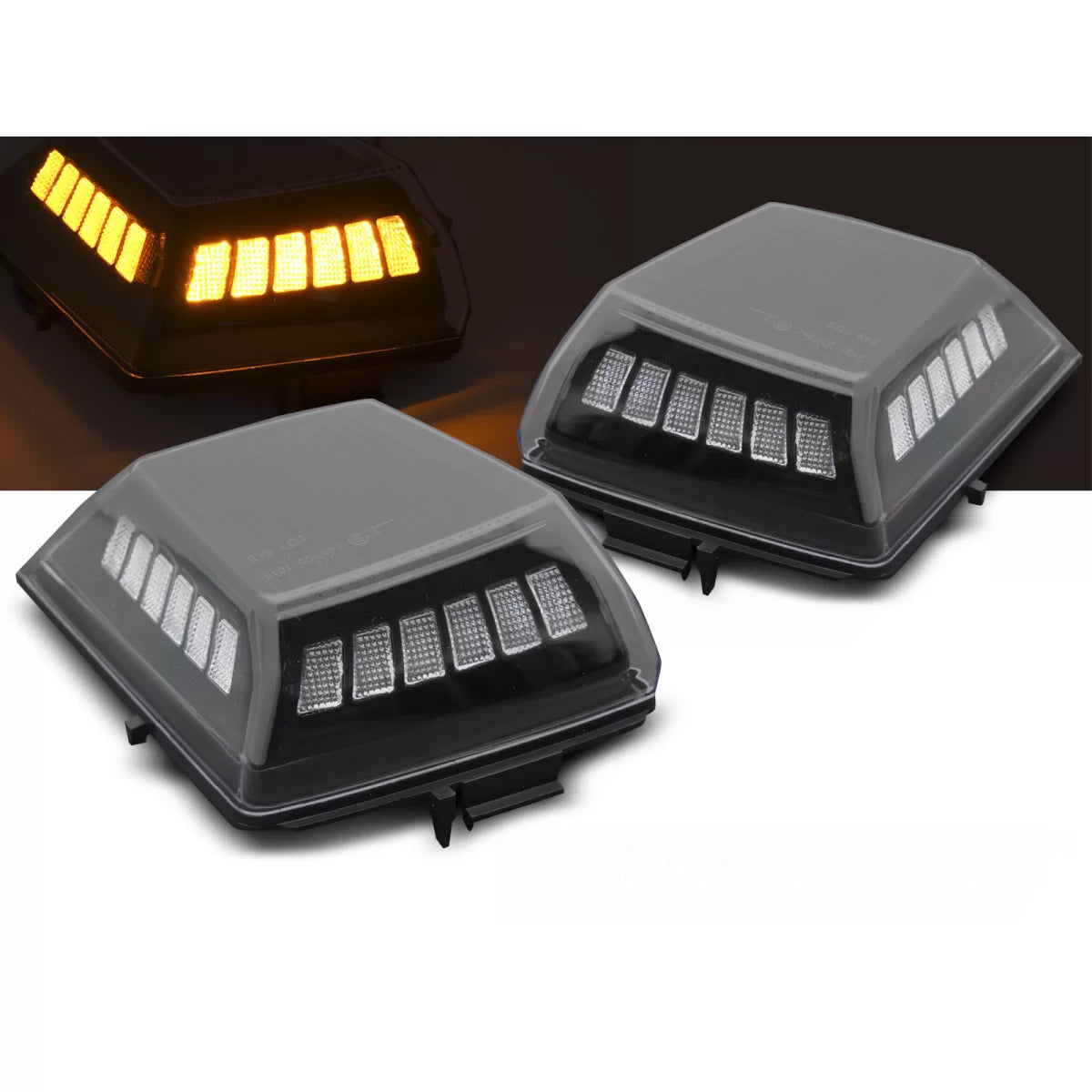Frecce LED Anteriori Nere Sequenziali per Mercedes G-klasa W464 18