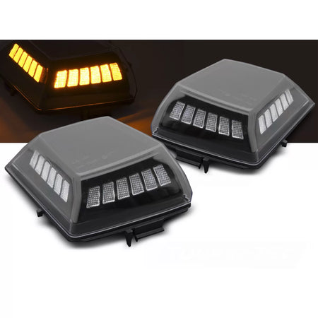 Frecce LED Anteriori Nere Sequenziali per Mercedes G-klasa W464 18