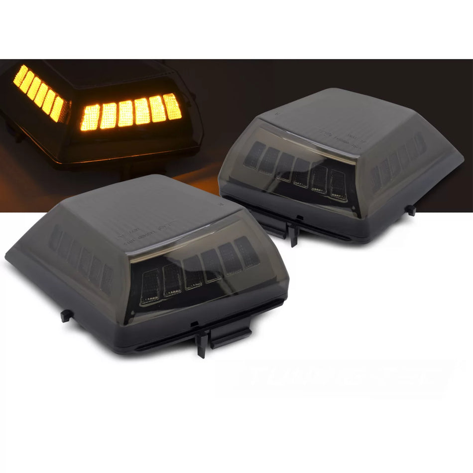 Faro Anteriore LED Direzionale Fumè Sequenziale per Mercedes G-klasa W464 18