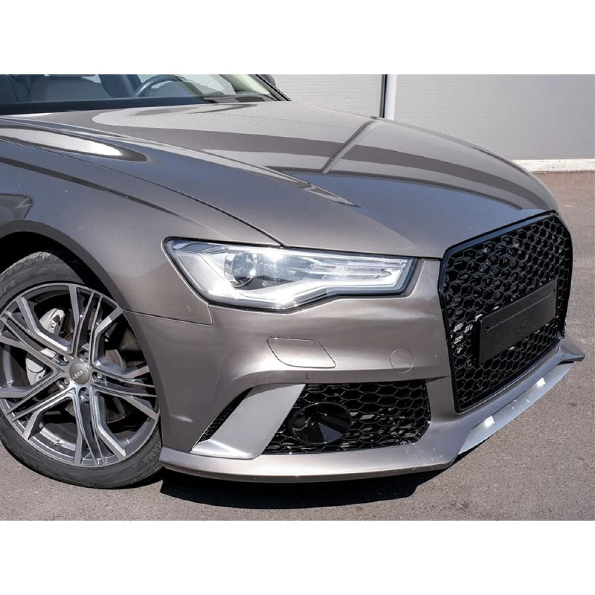 Paraurti Anteriore RS6 con PDC e Copri Ugelli Lavavetri Audi A6 4G 2015-2018
