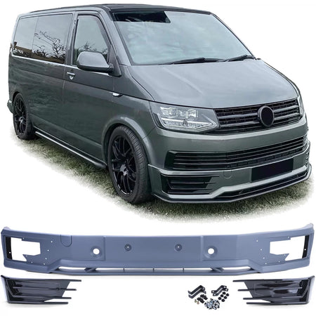 Spoiler Anteriore Sportline per Volkswagen T6 Bus Transporter 15-19